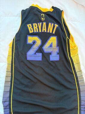 NBA Bryant #24 Lakers Jersey - Black, Gold & Purple